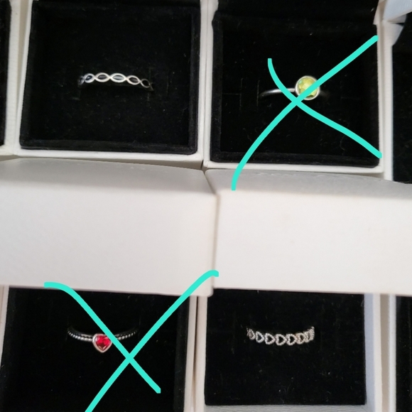 Pandora Retired Rings Collection for sale ✨️Sizes from 48-58 Very few left! - Picture 11 of 12